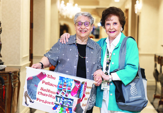 Seniors at The Palace Suites find fulfillment in volunteering