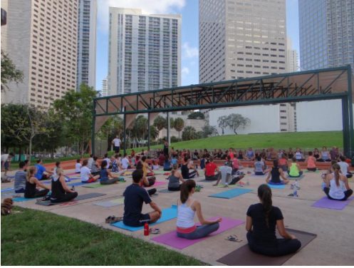 Baptist Health continues sponsorship of free yoga classes at Bayfront Park