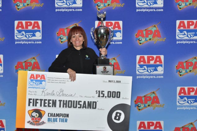 Kendall Woman wins National Pool Championship in Vegas