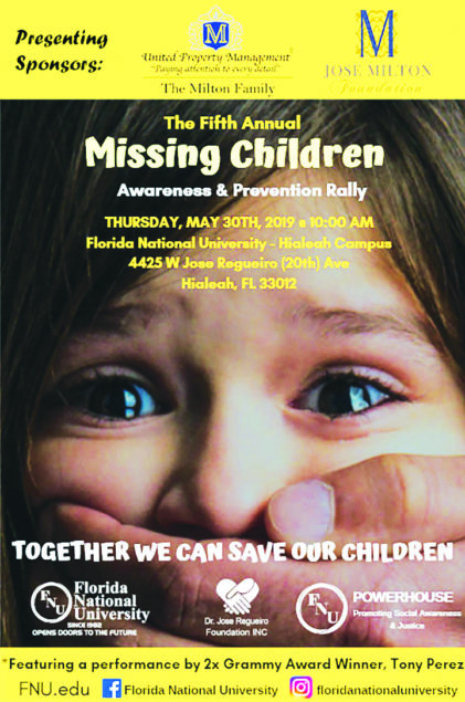 FNU Raises its Voices in Recognition of National Missing Children's Day