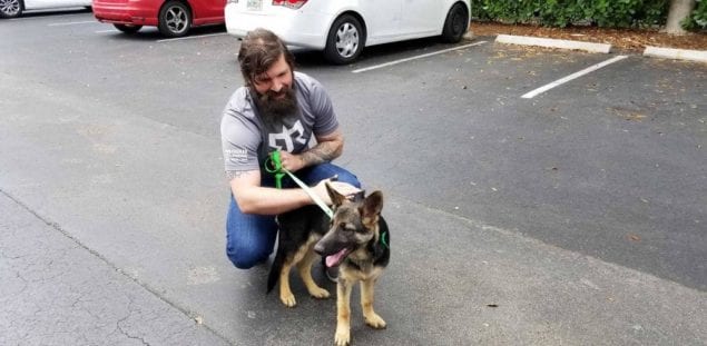 PuppySpot surprises local wounded warrior with German shepherd puppy