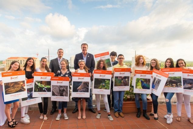 Amerant Bank announces student winners of Zoolens photo project