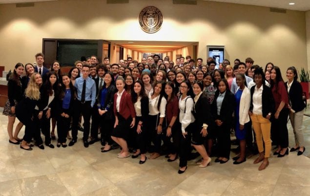 Students qualify for internships as part of Future Bankers Camp