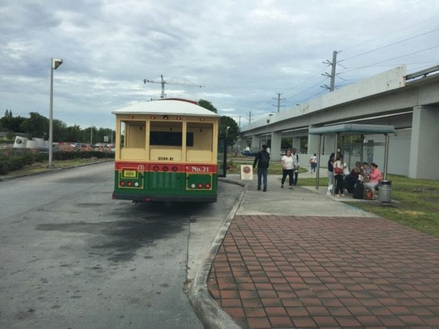 Trolley's Douglas Station stop has changed location