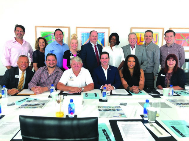 LEVEL THREE venue hosts Aventura Marketing Council Board Members