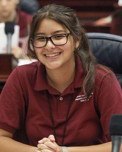 CBHS student Maria Porto attends Florida Girls State