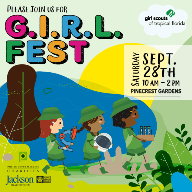 Girl Scouts of Tropical Florida to present GIRL Fest, Sept. 28