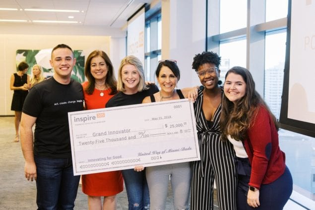 Inspire305 awards two community selected nonprofits with $35,000