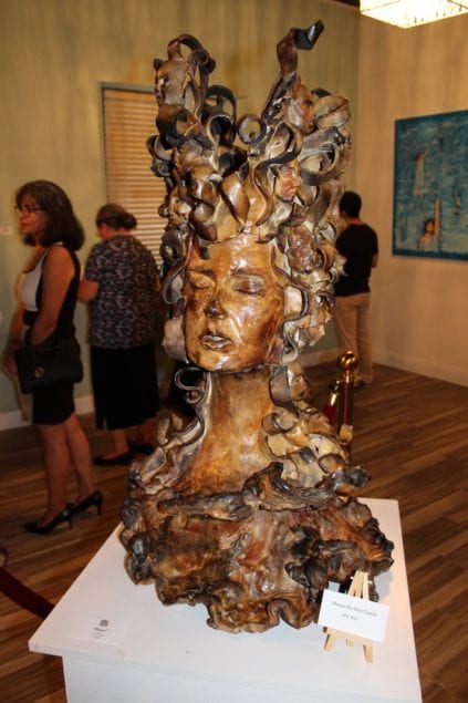 Artist Puchi Noriega's exhibit explores her battle with cancer