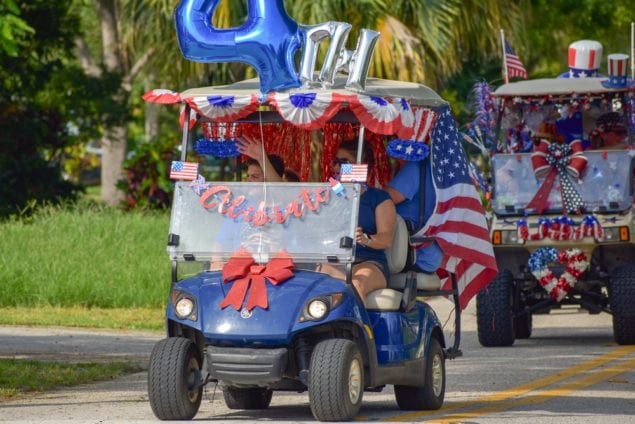 Cutler Bay has star-spangled celebration, golf cart parade