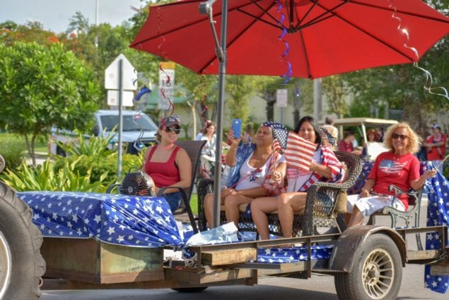 Cutler Bay has star-spangled celebration, golf cart parade