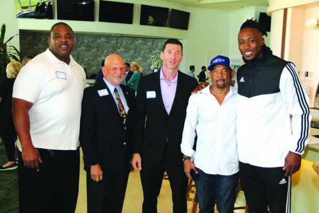 12 |12 Aventura and Gulfstream Park host football champions who “give back”