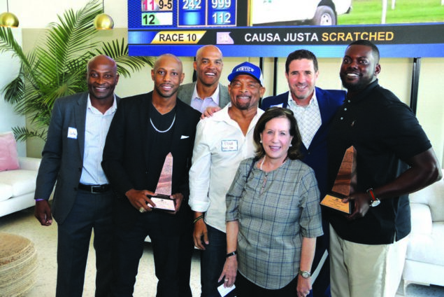 12 |12 Aventura and Gulfstream Park host football champions who “give back”