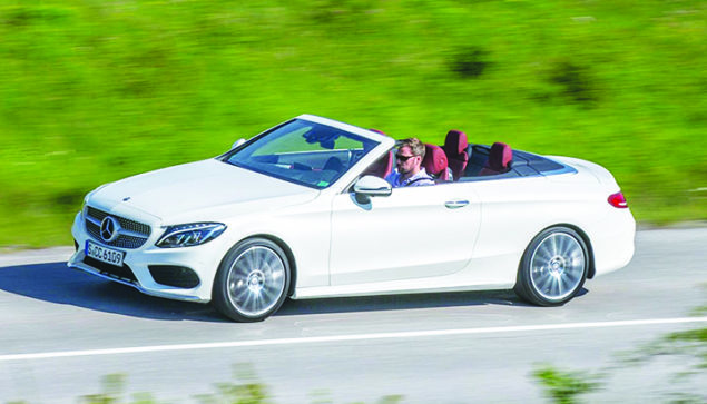 AMG C 43 Cabriolet has incredible brawn, cutting edge tech