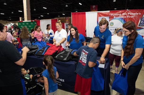 Residents receive free health services at commissioner's Health & Safety Expo