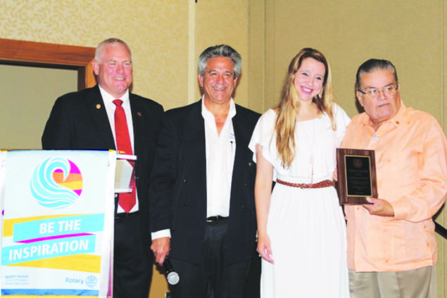 Rotary Club del Doral recibe con mucho brillo a su nuevo Presidente 2019-2020, Felipe E. Madrigal