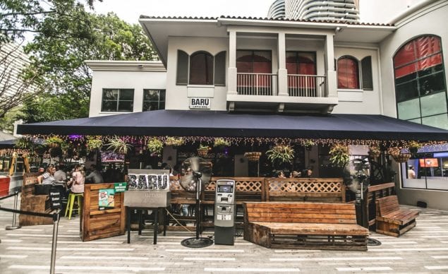 Business cards score locals free drinks at Baru´ Brickell on Fridays