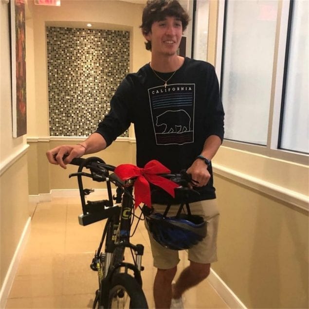 Village replaces bike stolen from counselor in training