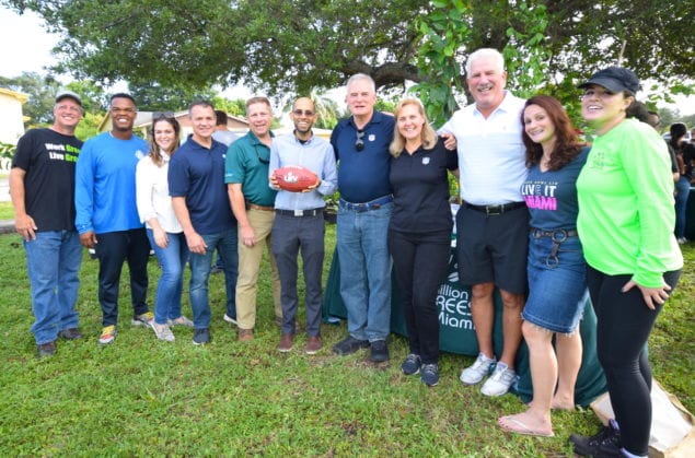 NFL, Brownsville residents join to plant community garden in Glenwood Park