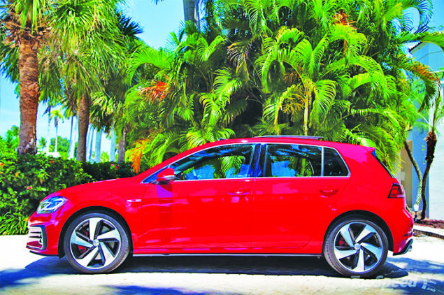 VW Golf GTI Autobahn is a hot compact with upscale interior