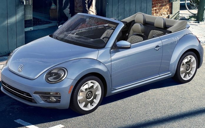 This is the last year to get a VW Beetle Convertible