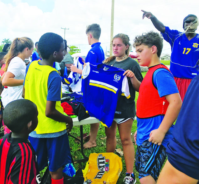 Miami Palmetto Senior High students help children in Barbados