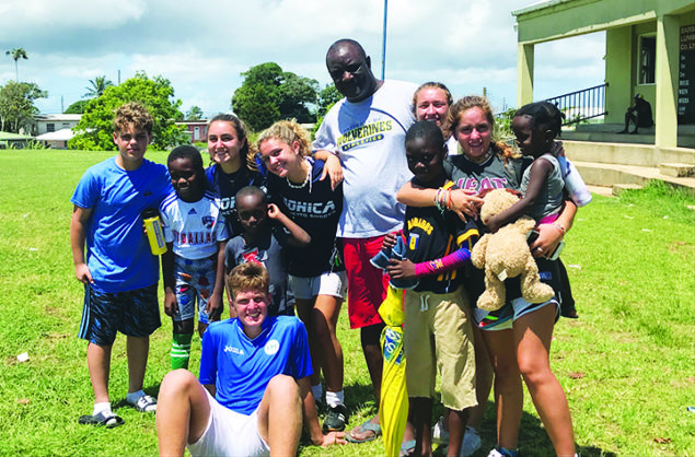 Miami Palmetto Senior High students help children in Barbados