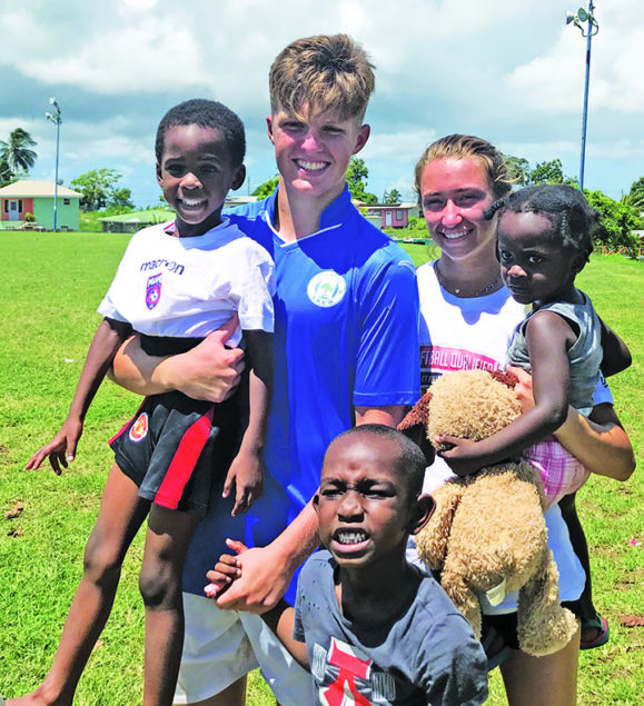 Miami Palmetto Senior High students help children in Barbados