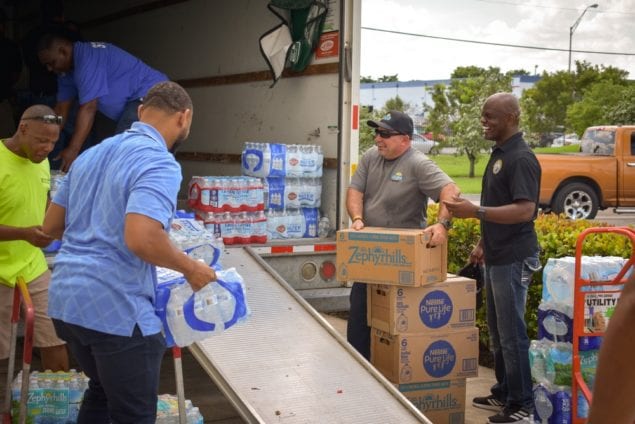 Town pitches in to gather supplies for the Bahamas