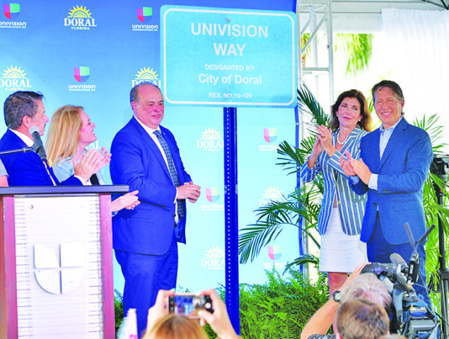 City and county pave the way for co-designation of ‘Univision Way’