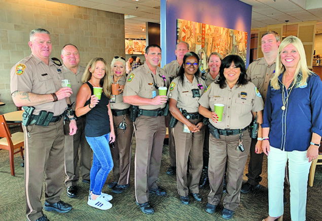 ‘Coffee with Cops’ celebrated in Palmetto Bay