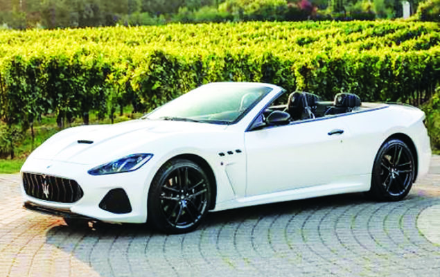 Maserati GranTurismo convertible embodies Italian design