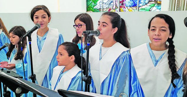 Our Lady of Guadalupe enjoys children's choir and many other ministries