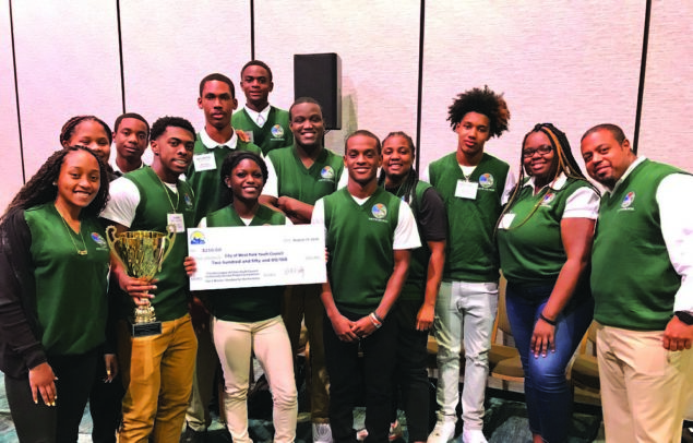 City of West Park’s Youth Council Win Statewide Community Service Contest