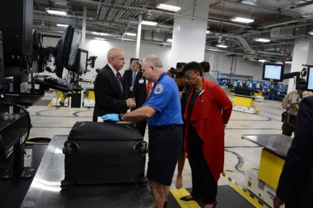 MIA unveils new automated baggage handling system