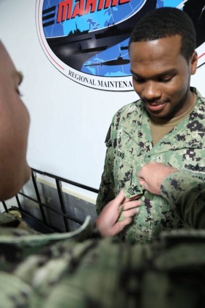 Miami Sailor promoted to Petty Officer First Class