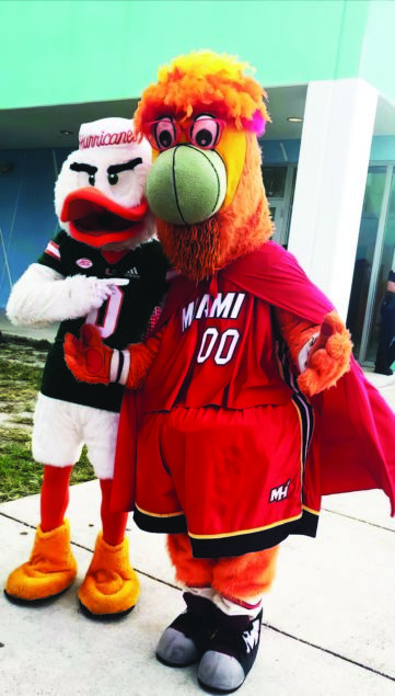 Halloween Safe Day to feature Heat’s Burnie, Canes’ Sebastian