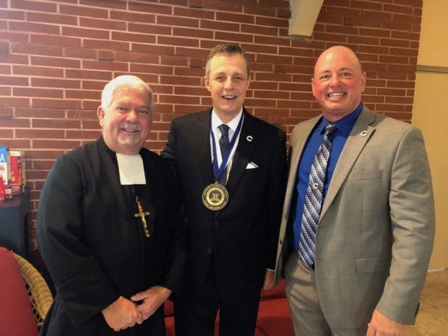 Kruczek installed as president of Christopher Columbus High