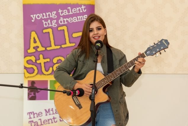 Young Talent Big Dreams All Stars perform for MCI pediatric patients