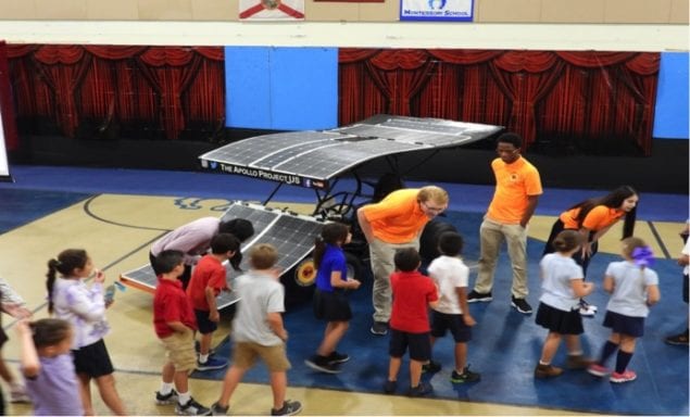 Apollo Project gets students revved up about solar power