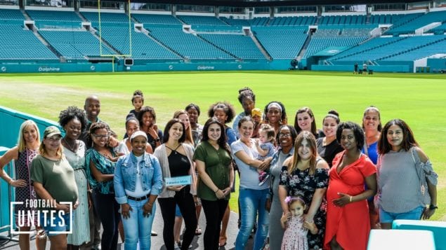 United Way, Dolphins host baby shower for over 40 vet moms