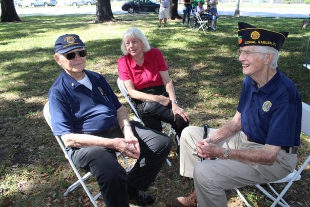 Members of Gables Post 98 attend Veterans Day Picnic