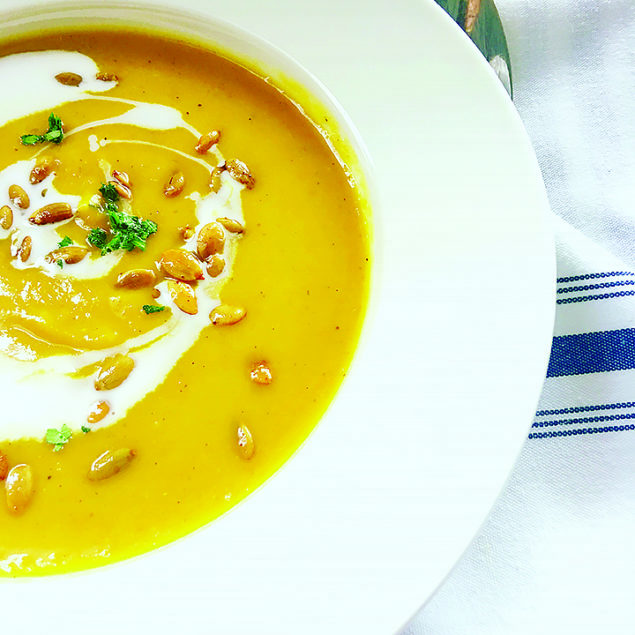 Curried Calabaza Soup