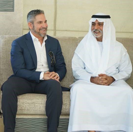 Grant Cardone meets with His Excellency Sheikh Nahyan bin Mubarak