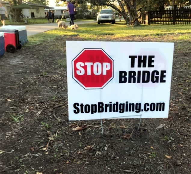 Bridges issue attracts full house to council meeting