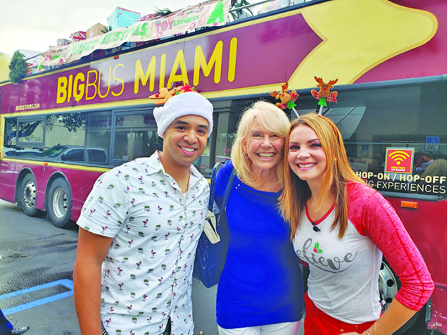 Big Bus comes to Doral for Marine Toys-for-Tots