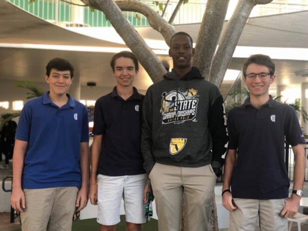 Four Gulliver Prep students capture FL-27 Congressional App Challenge