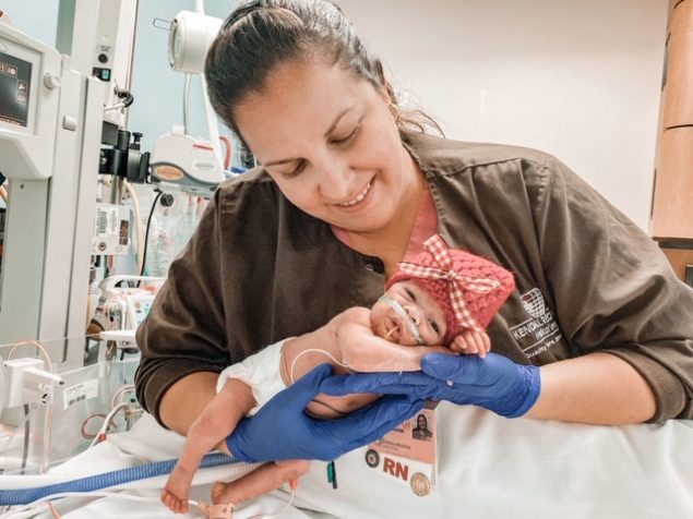 NICU nurse knows first-hand about having a preemie baby