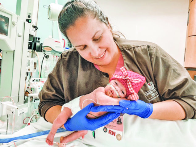 Kendall Regional nurse ‘knows how it feels’ to have a preemie baby during holidays