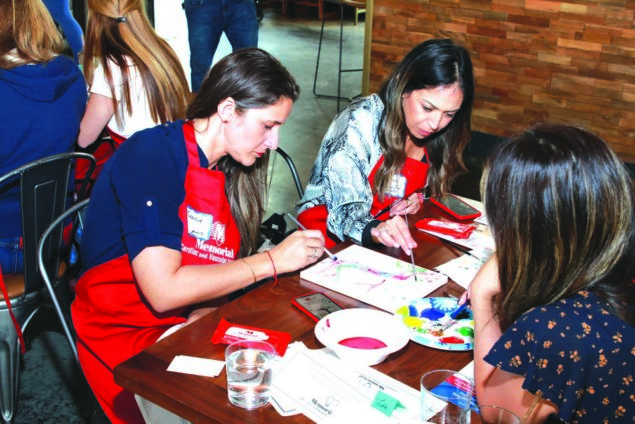 “Paint What’s In Your Heart” theme for Professional Women’s Council Luncheon